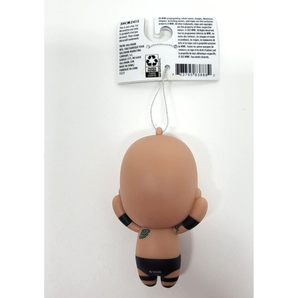 New Hallmark WWE The Rock Dwayne Johnson Wrestler Tree Ornament Gift Collectible - Picture 5 of 9